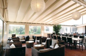 Pergola per locali pubblici modello Galileo