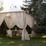 Gazebo in ferro forgiato modello Ottoemezzo