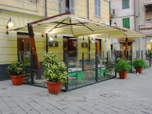 Paravento da esterno modello Standard