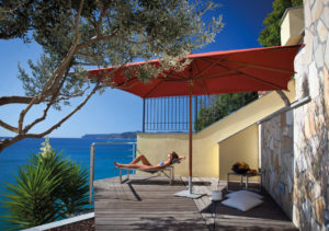 Ombrellone Lipari per hotel, ristoranti