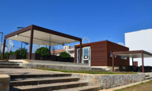 Gazebo in acciaio zincato