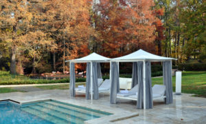 Gazebo in alluminio con tetto a pagoda modello Living