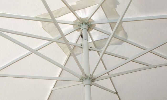 Facility Classic, ombrellone a palo centrale con struttura in alluminio