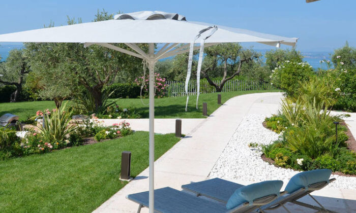 Oro Classic, ombrellone con struttura in alluminio