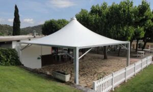 Airone Max Leggero, gazebo con struttura in acciaio