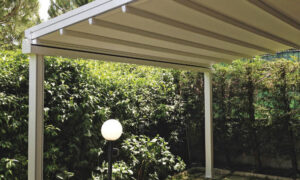 Alabama, pergola con copertura scorrevole