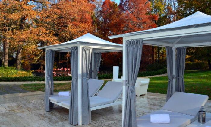 Day Living, gazebo con copertura in PVC